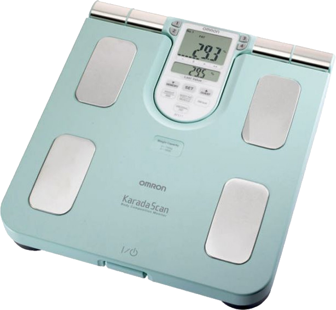 OMRON BF-511 Testösszetétel-Elemző mérleg, türkiz