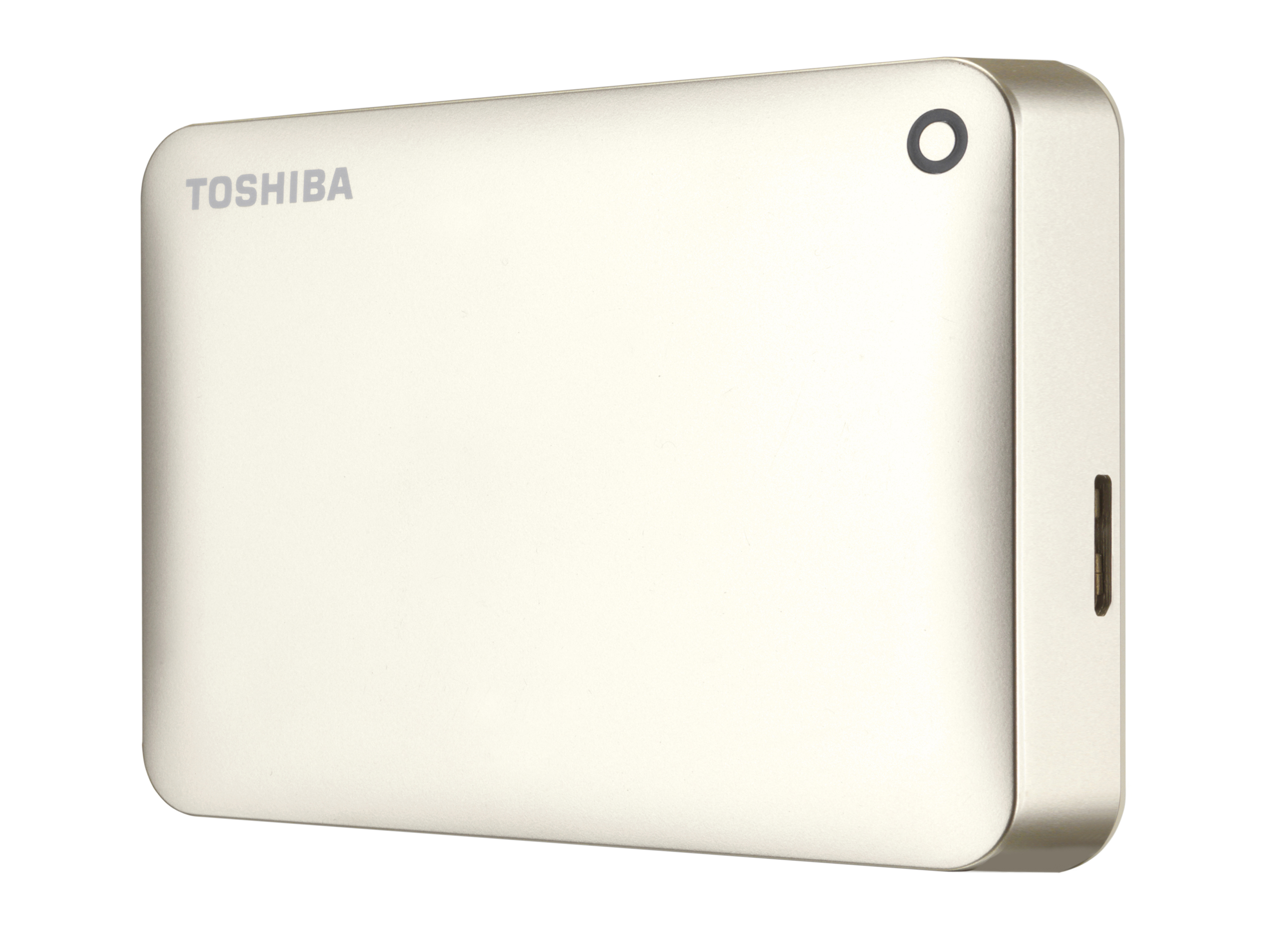 TOSHIBA Canvio 2 2,5 TB Connect Zoll, extern, Gold HDD, II Festplatte