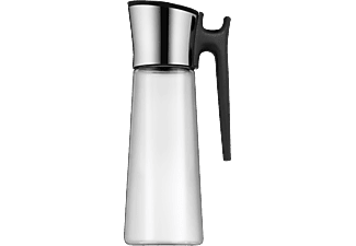 WMF Basic - Wasserkaraffe mit Griff (Glas/Edelstahl/Schwarz)