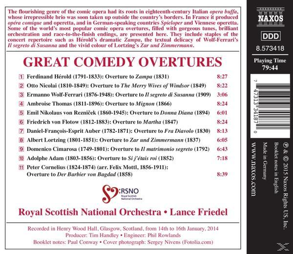 Royal Scottish National Orchestra - Great Comedy Overtures  - (CD)