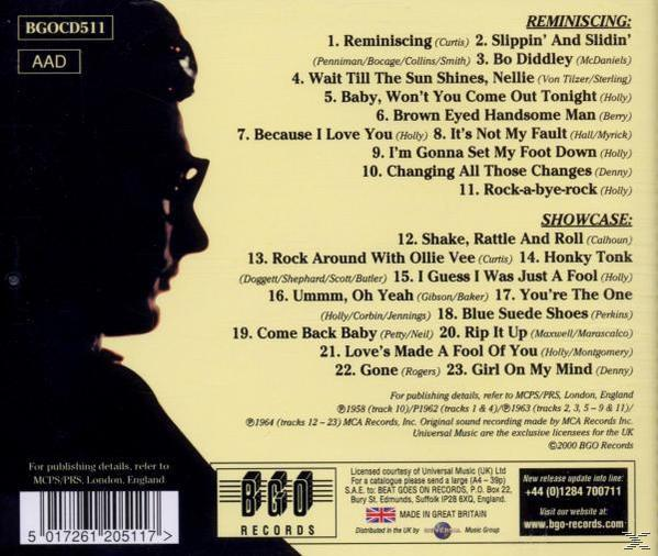 CD album hátoldala. A számlista látható, a művész nevével és a kiadó logójával együtt.