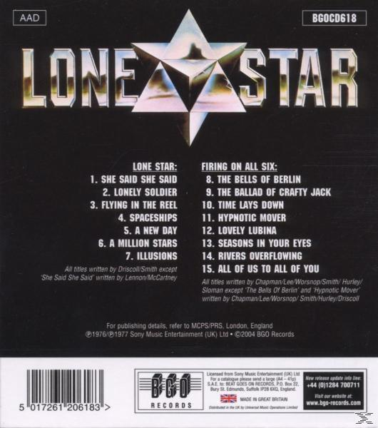 Lone Star - Lone Star/Firing On All Six  - (CD)