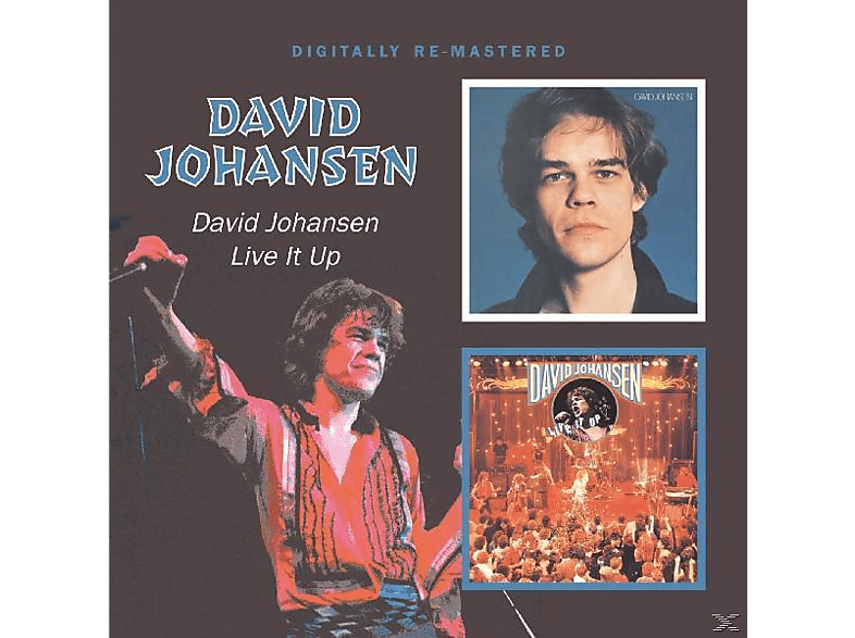 David Johansen - David Johansen/Live It Up  - (CD)
