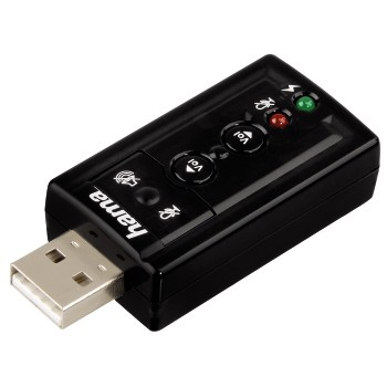 HAMA 7.1 Surround USB geluidskaart (51620)