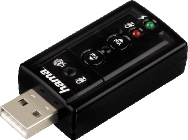 HAMA 7.1 Surround USB geluidskaart (51620)