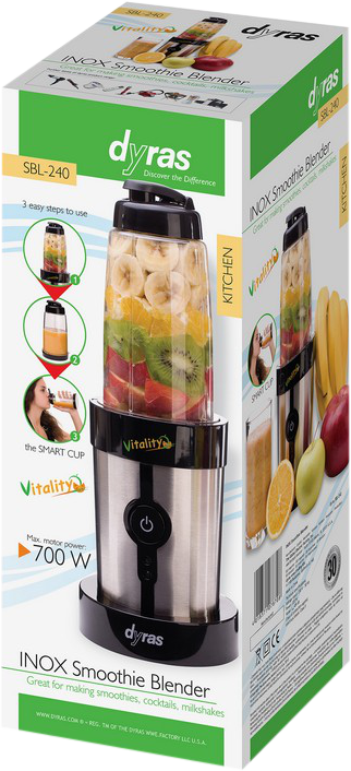 DYRAS SBL-240 Inox Smoothie turmixgép