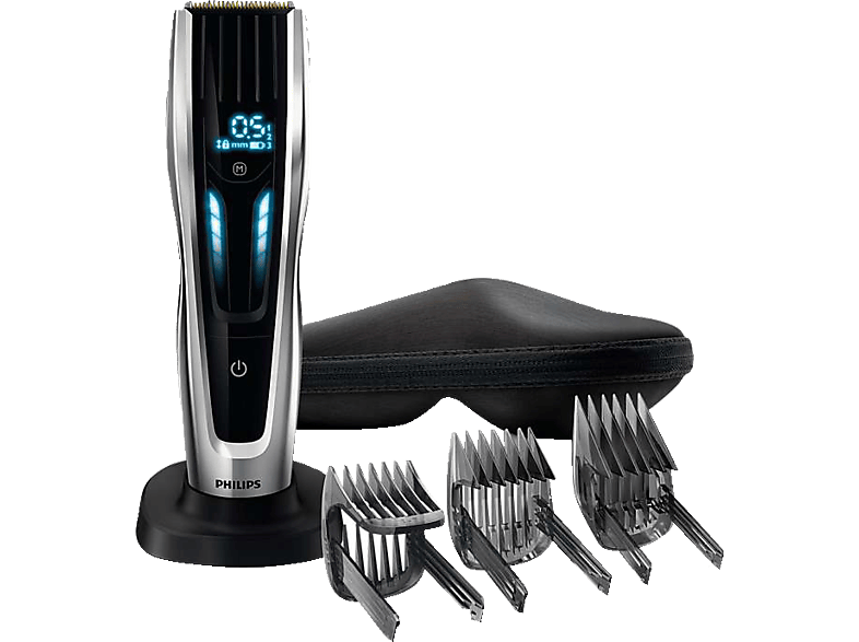 PHILIPS HC9450/20 Serie 9000 Haarschneider Silber/Schwarz