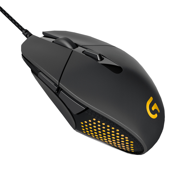 LOGITECH G303 Daedalus Apex Performance Edition Gaming Maus, Schwarz