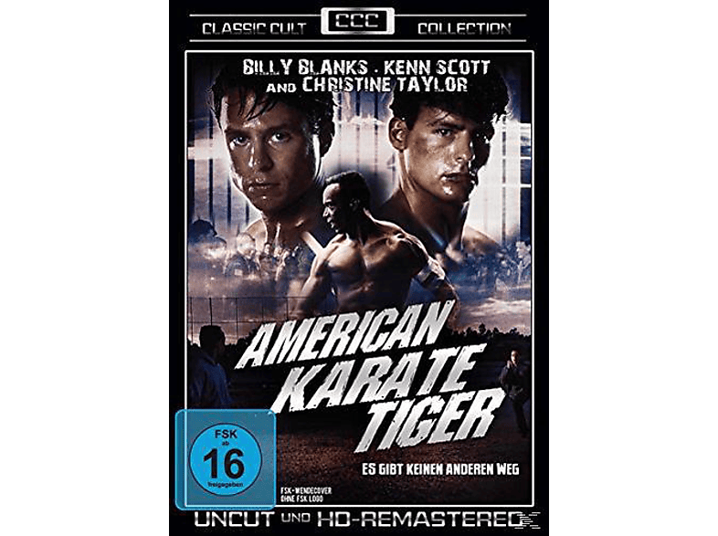 American Karate Tiger DVD