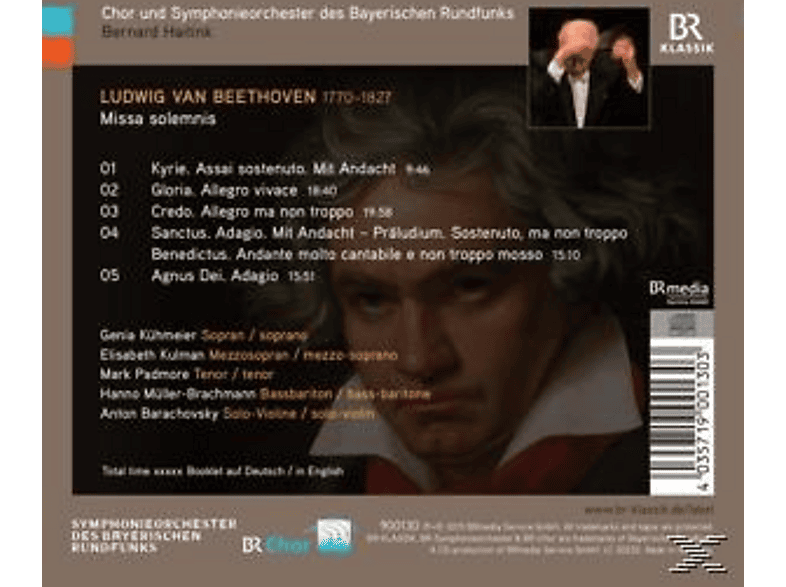 Thumbnail - Bernard/br Chor Und So Haitink - Missa Solemnis (CD)