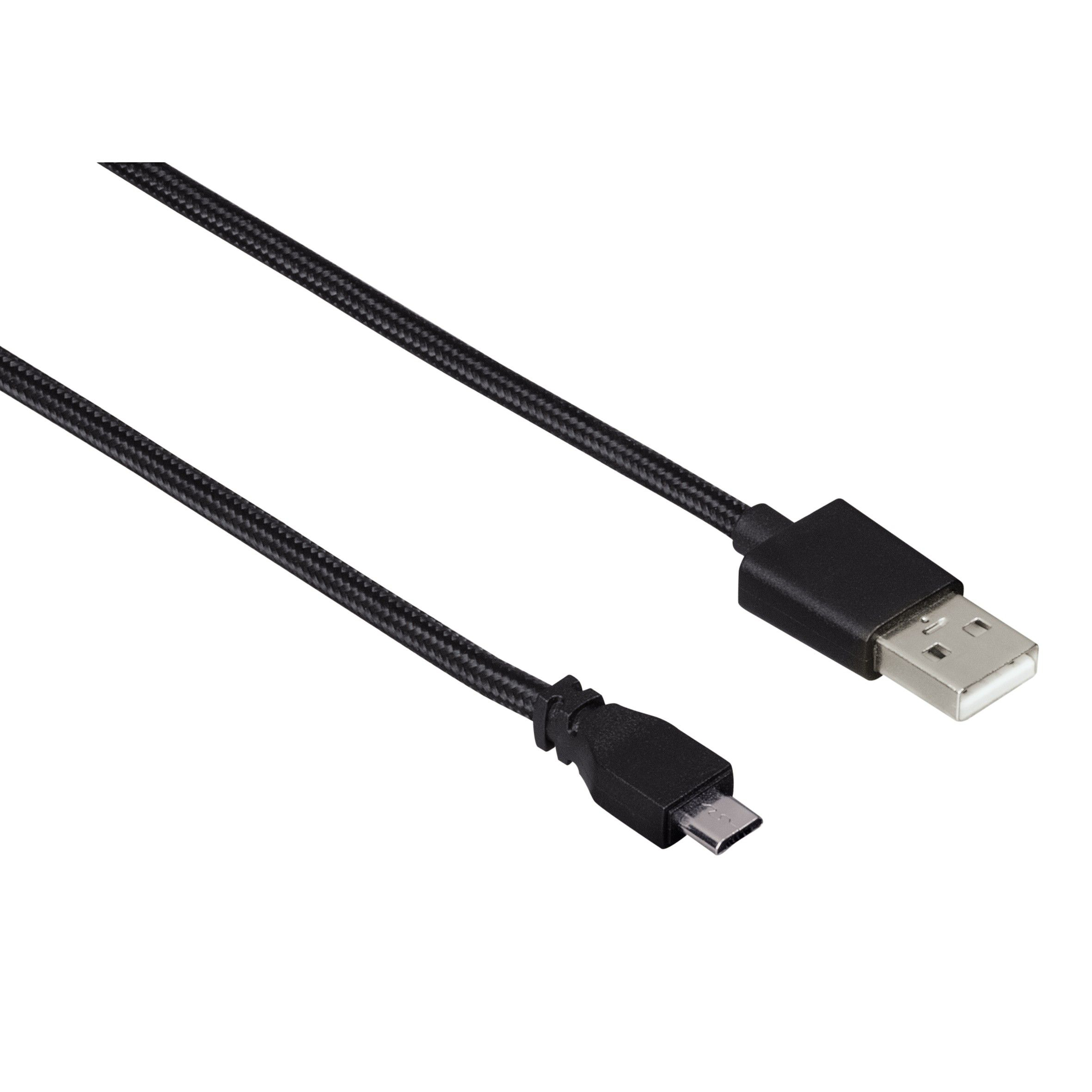 HAMA Micro-USB Anschlusskabel, Micro-USB-Anschlusskabel, 1 m