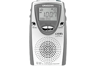 SANGEAN DT-210 AM/ FM sztereó szintézeres zsebrádió