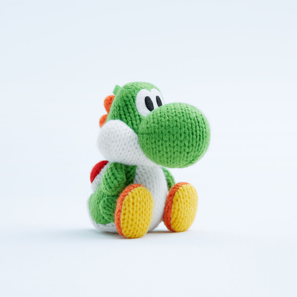 AMIIBO Woll-Yoshi grün - amiibo Yoshi's Woolly World Spielfigur