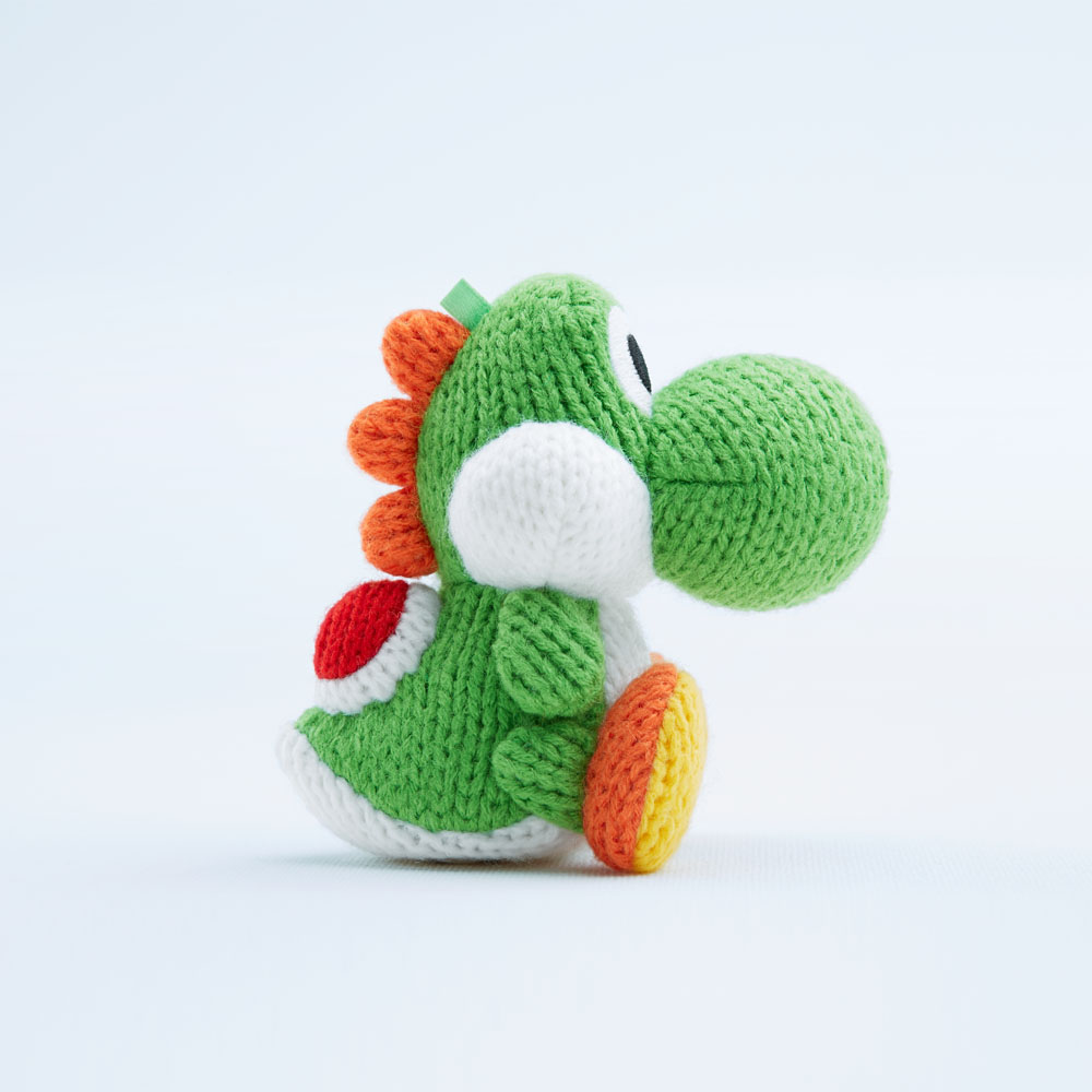 AMIIBO Woll-Yoshi grün - amiibo Yoshi's Woolly World Spielfigur