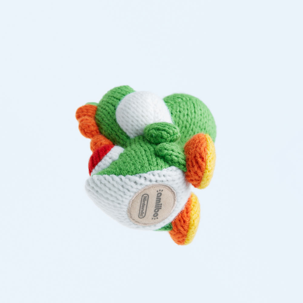 AMIIBO Woll-Yoshi grün - amiibo Yoshi's Woolly World Spielfigur