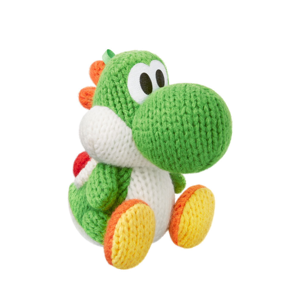 AMIIBO Woll-Yoshi grün - amiibo Yoshi's Woolly World Spielfigur