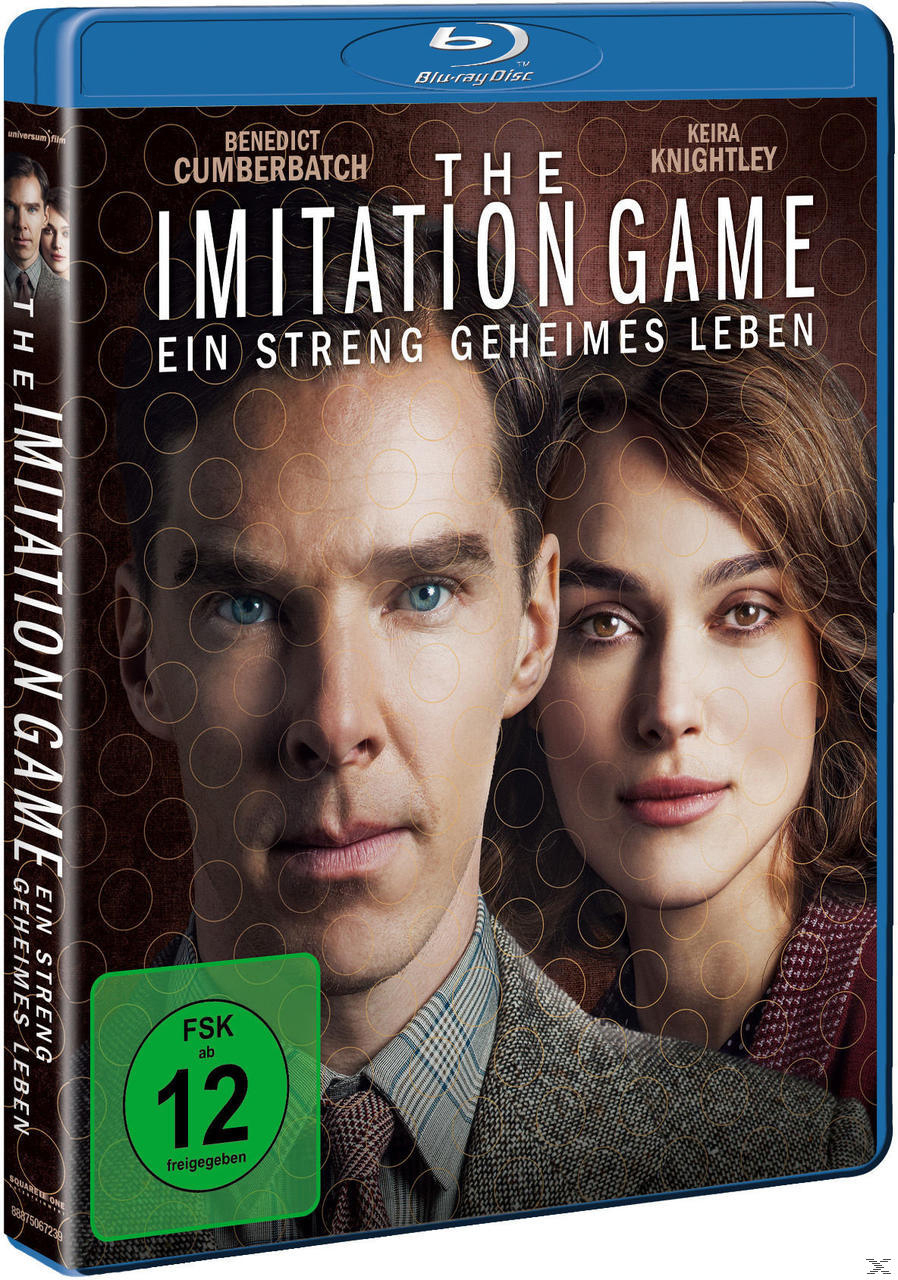 DVD-Cover: Benedict Cumberbatch und Keira Knightley in 'The Imitation Game'.