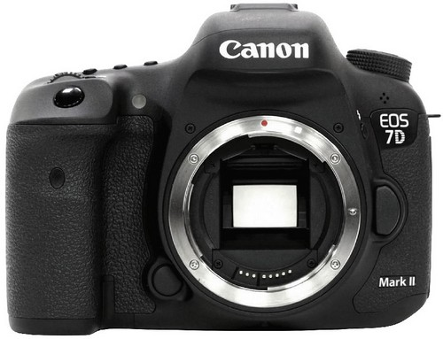 Cámara réflex - Canon EOS 7D Mark II Cuerpo + Adaptador WiFi W-E1