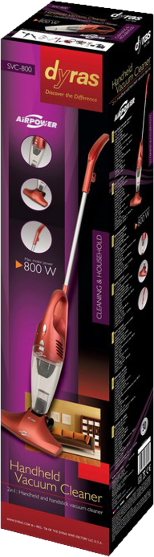 DYRAS SVC-800 AIRPOWER 2 in 1 kézi porszívó