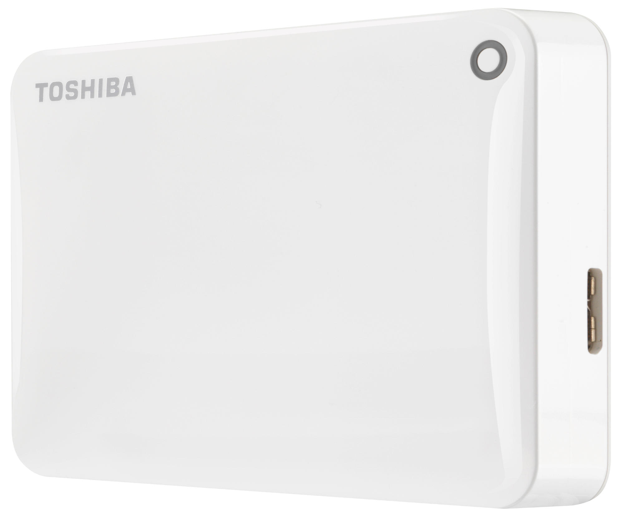 Disco duro de 2TB - Toshiba Canvio Connect, 2,5 pulgadas, USB 3.0, blanco