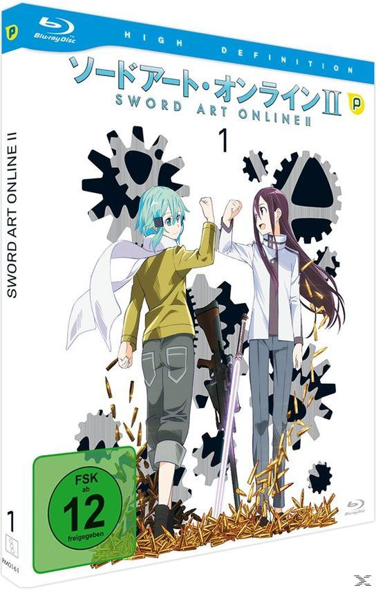 Anime-Blu-ray-Cover. Zwei Charaktere stoßen sich mit der Faust, Zahnräder im Hintergrund, mit japanischem Text und einem Bewertungssiegel.