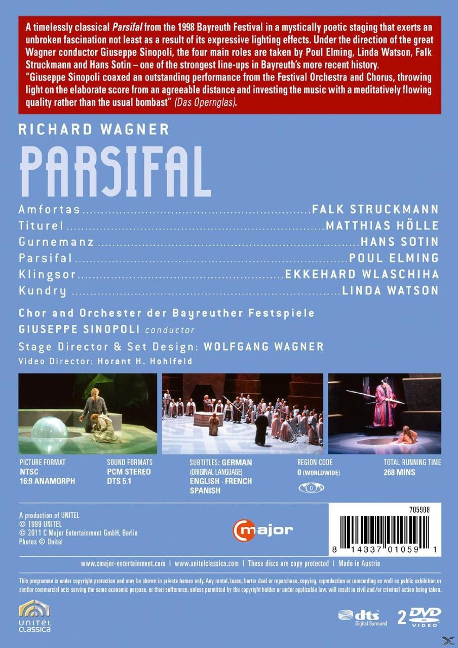 VARIOUS, Chor And Orchester Der Bayreuther Festspiele - Parsifal  - (DVD)