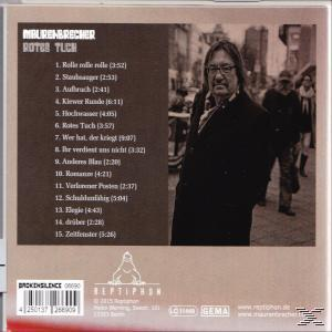 Rückseite einer CD-Hülle. Ein Foto eines Mannes, die Titelliste und die Credits sind sichtbar.