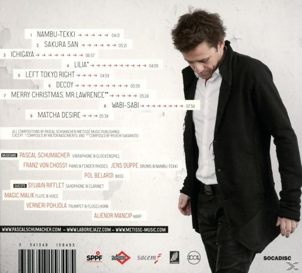 Pascal Schumacher - Left Tokyo Right  - (CD)