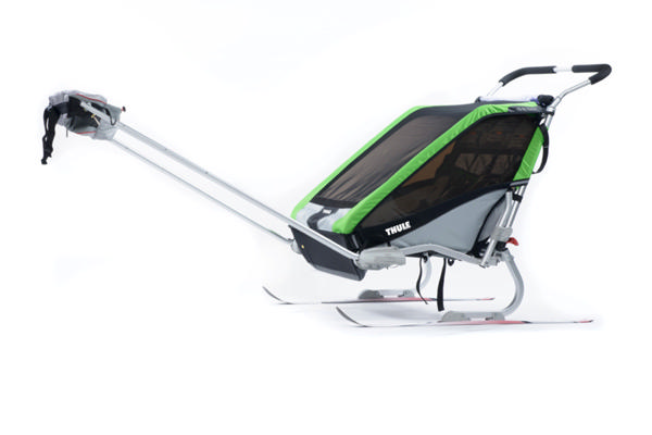 THULE Chariot Cheetah 2 Sportif İkiz Bebek Arabası Yeşil