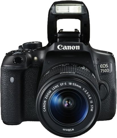 CANON EOS 750D + 18-55 mm IS STM KIT