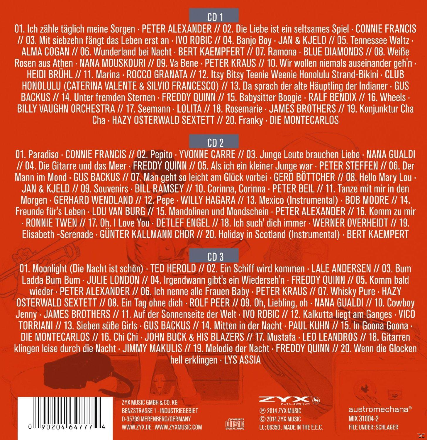 VARIOUS - Schlager Der 60er Jahre  - (CD)