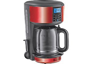 RUSSELL HOBBS Legacy Digital - Kaffeemaschine (Edelstahl/Rot)