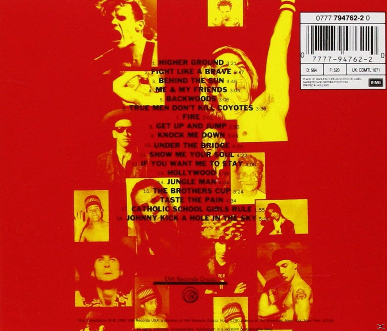CD-Cover mit verschiedenen Bildern von Menschen und einer Liste von Songs.