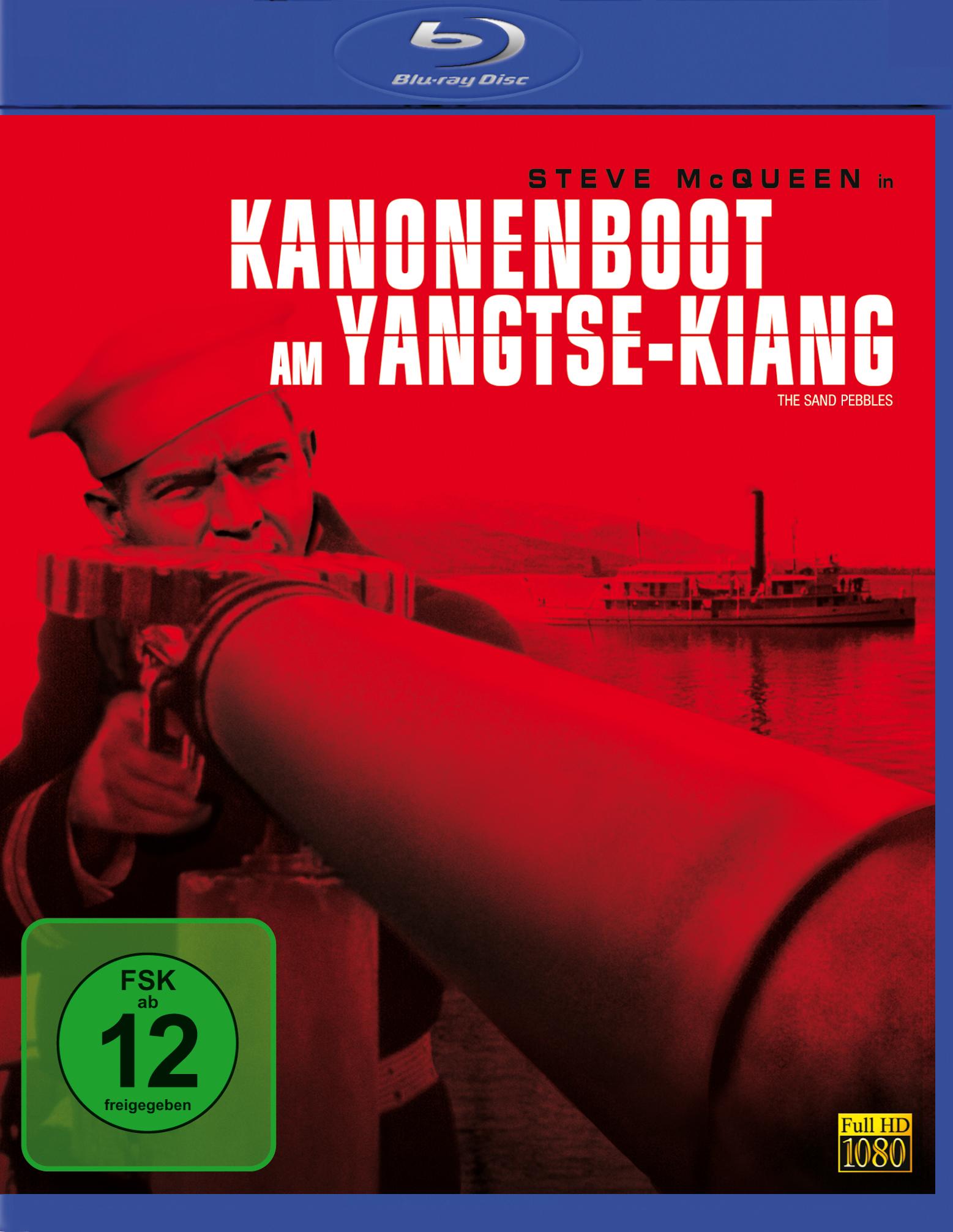 Kanonenboot am Blu-ray Yangtse-Kiang