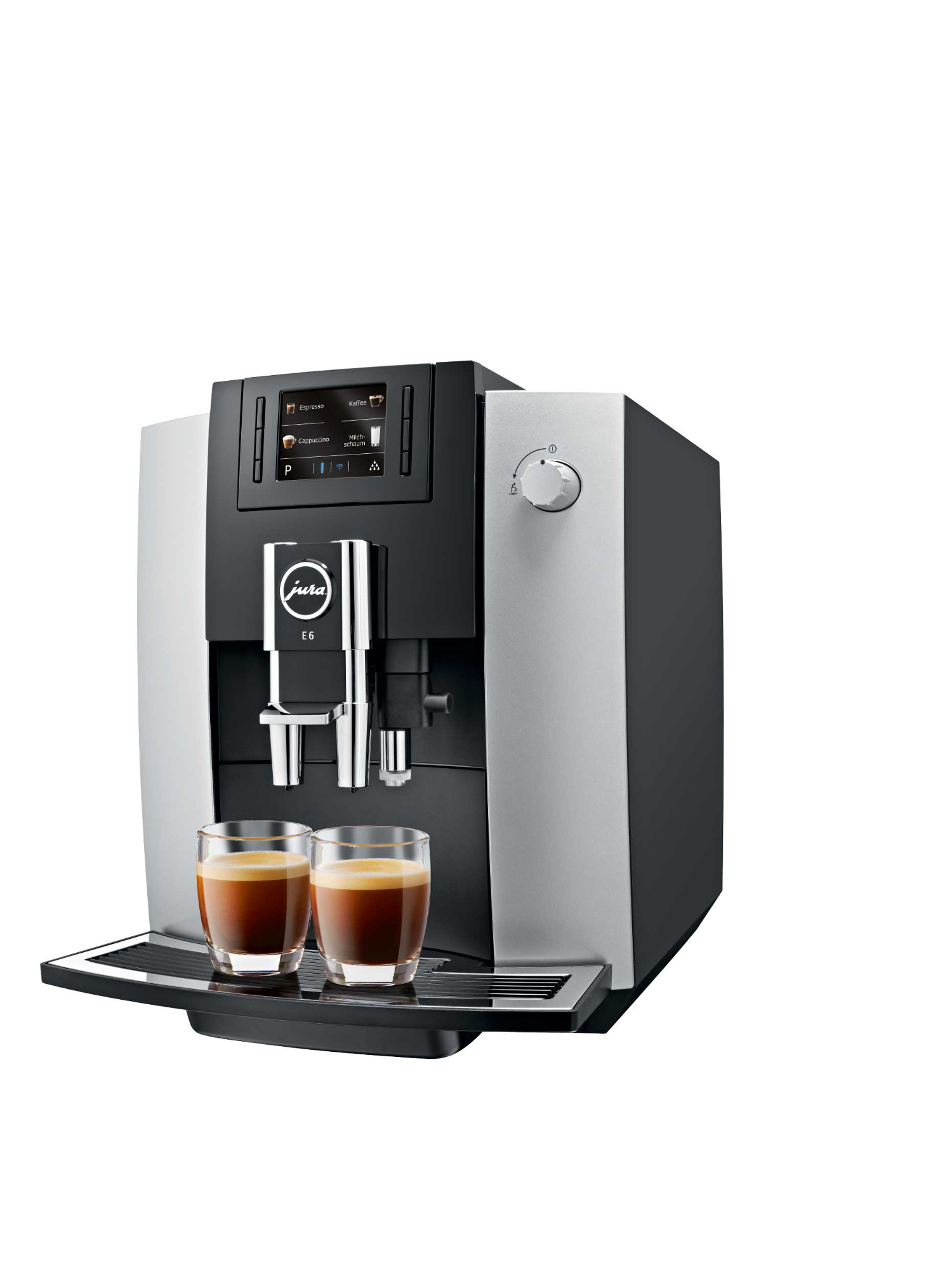 JURA E6 Kaffeevollautomat Platin