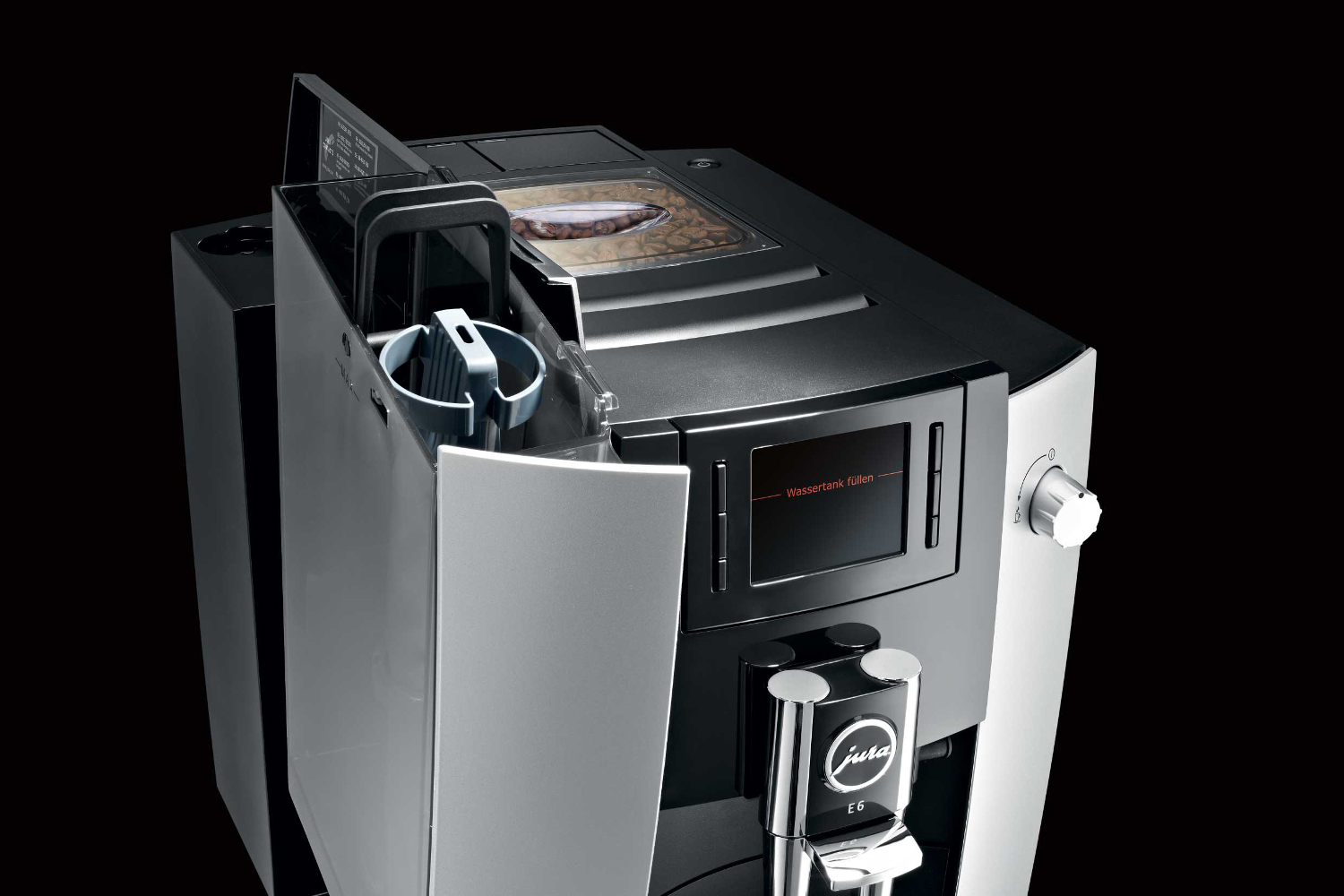 JURA E6 Kaffeevollautomat Platin