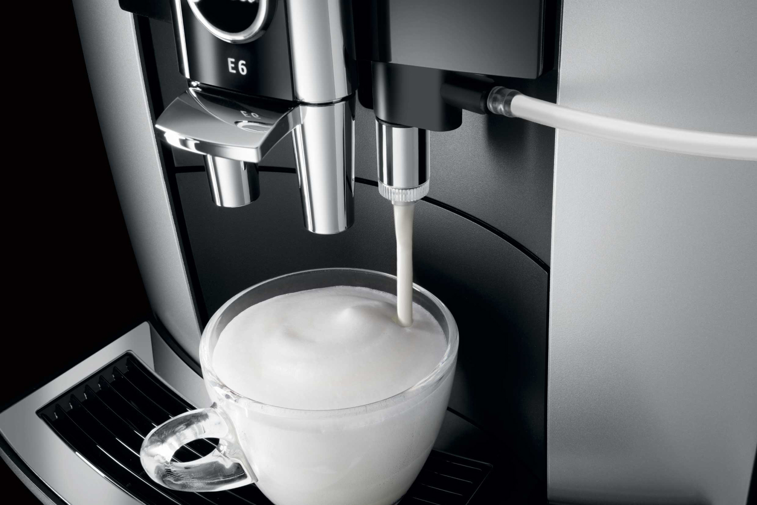 JURA E6 Kaffeevollautomat Platin