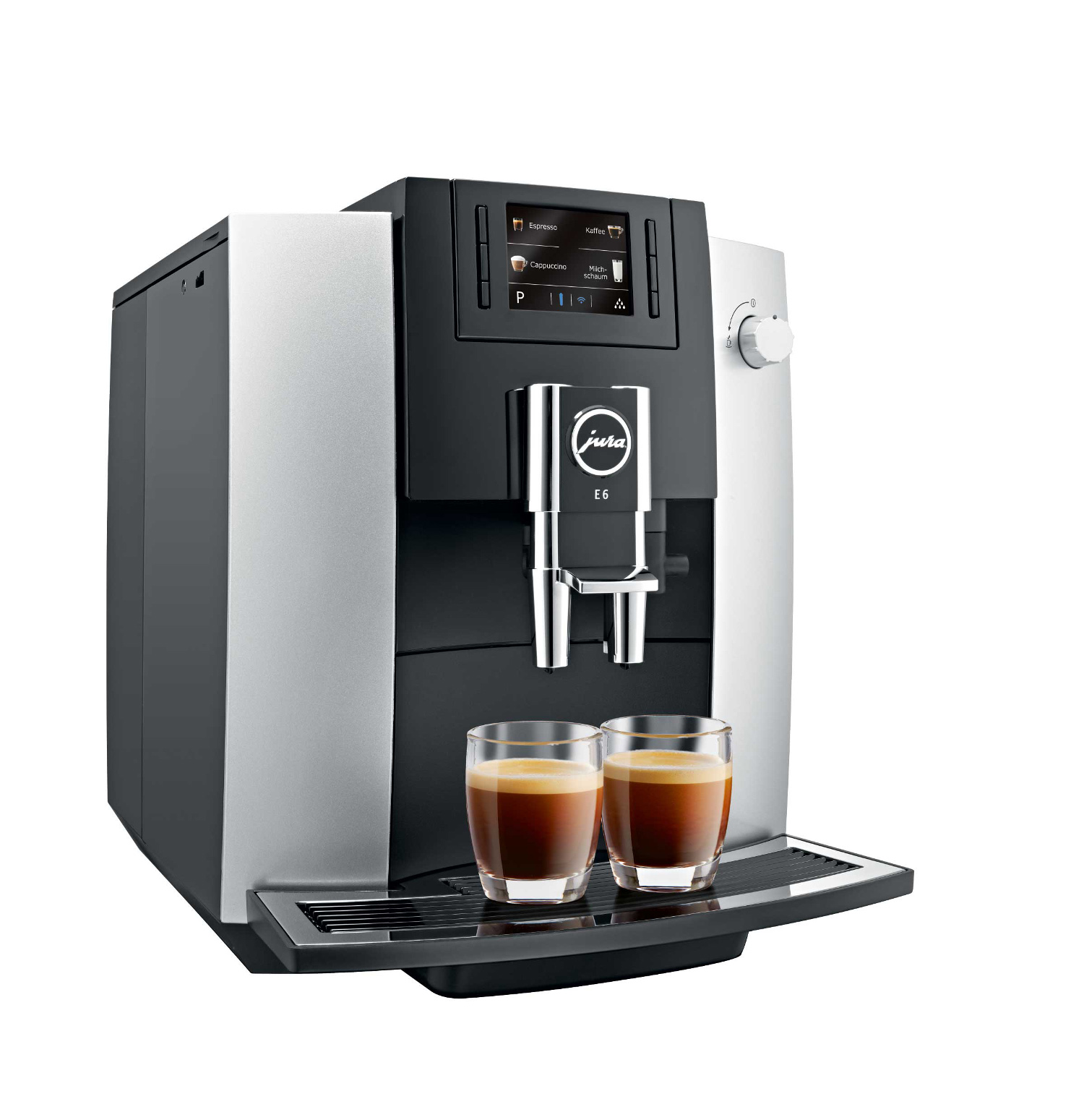 JURA E6 Kaffeevollautomat Platin