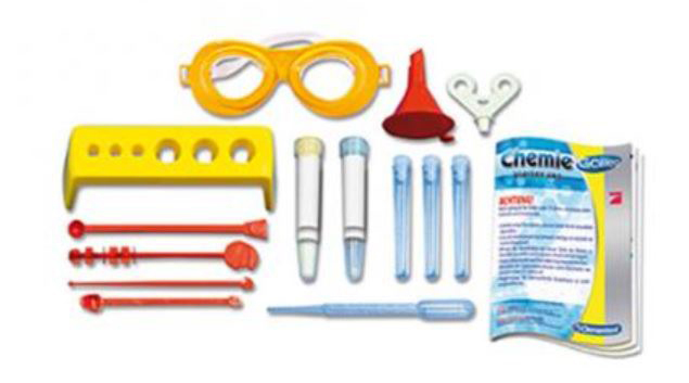 CLEMENTONI 69175.3 Galileo Chemie Starterset, Mehrfarbig