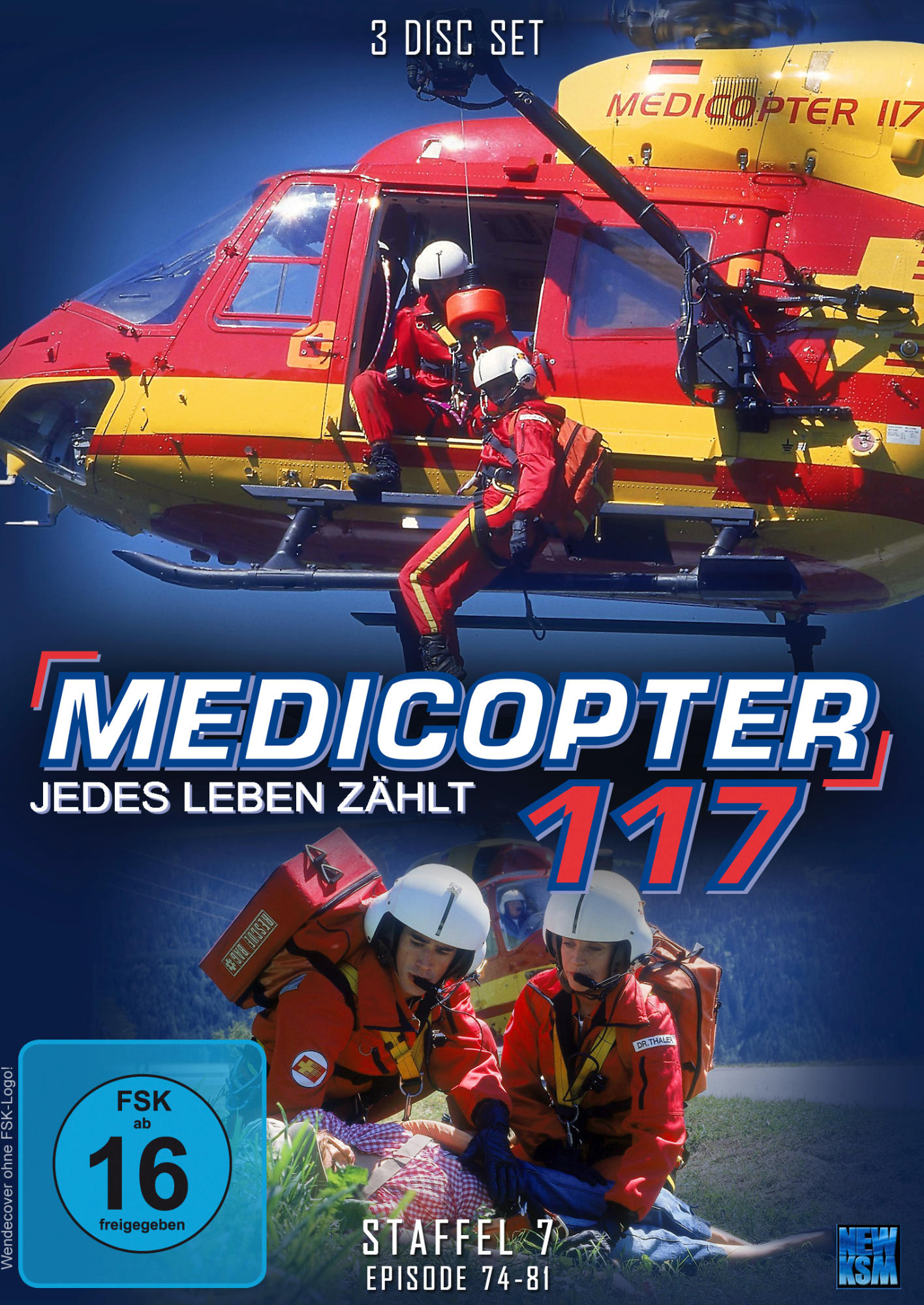7 DVD - Medicopter Staffel 117