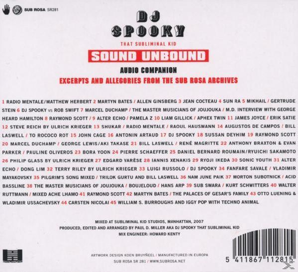 Dj - (CD) unbound sound - Spooky