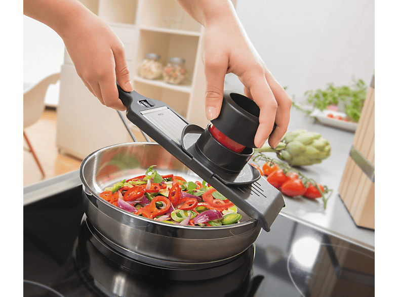 Gefu 50440 VIOLI® V-Hobel, Silber, Spülmaschinengeeignet — Foto 3 von 3
