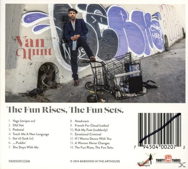 Van Hunt - The Fun Rises, The Fun Sets  - (CD)