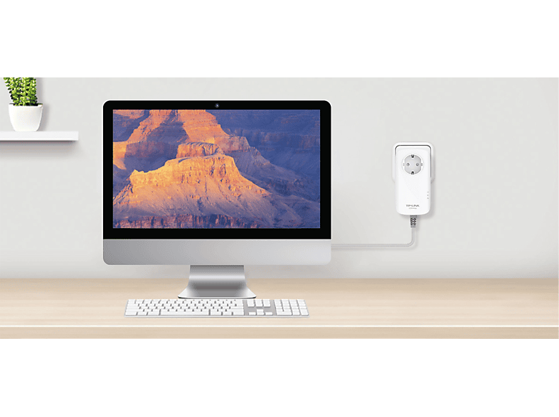 Thumbnail - TP-LINK TL-PA8010P Gigabit-Powerline-Adapter mit Steckdose KIT Gigabit Powerline 1,2 Gbit/s