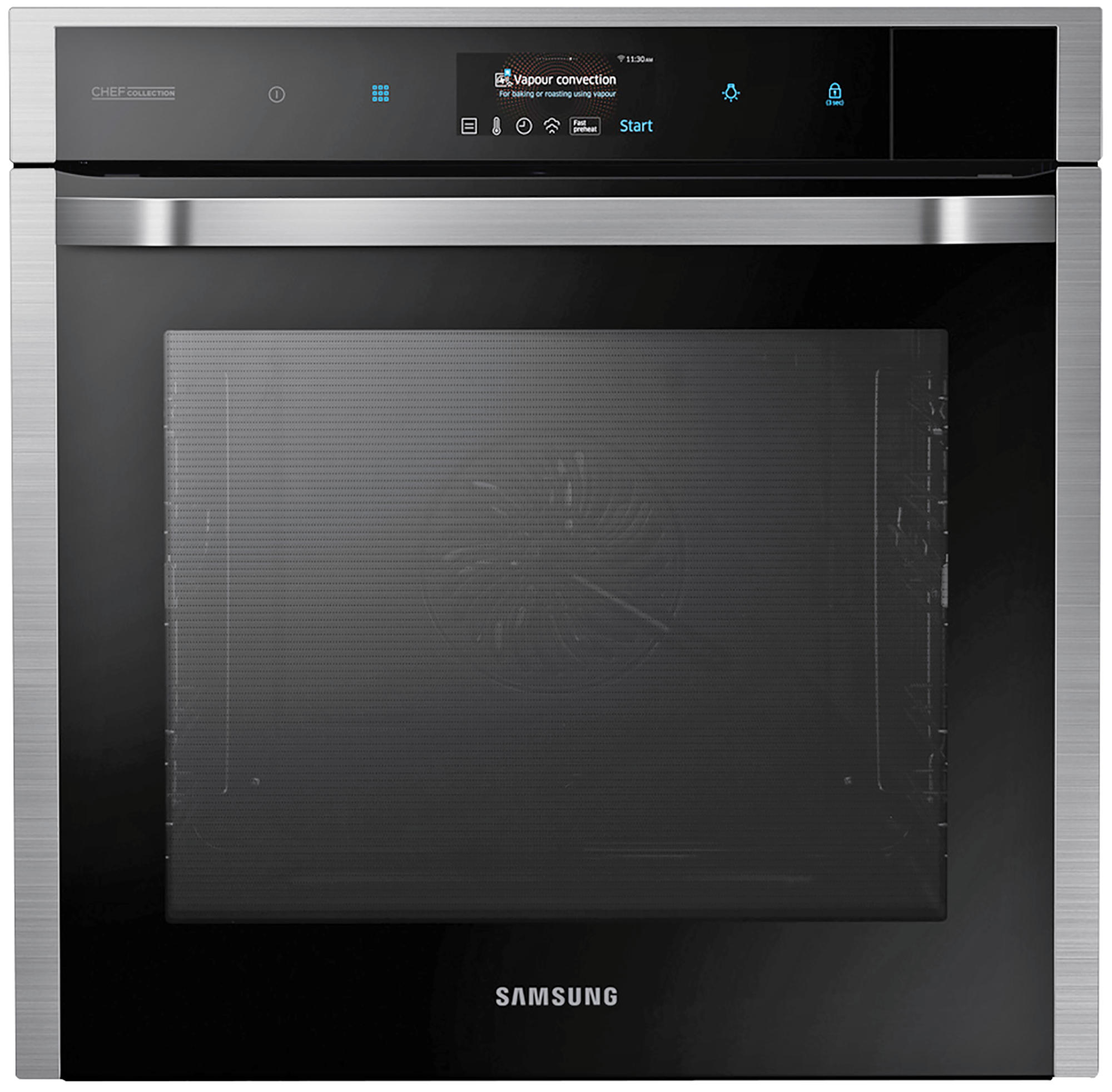 SAMSUNG NV73J9770RS/EG, Backofen (Einbaugerät, 73 l, 595 mm breit)