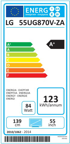 LG ELECTRONICS Fernseher 55 UG 870 V