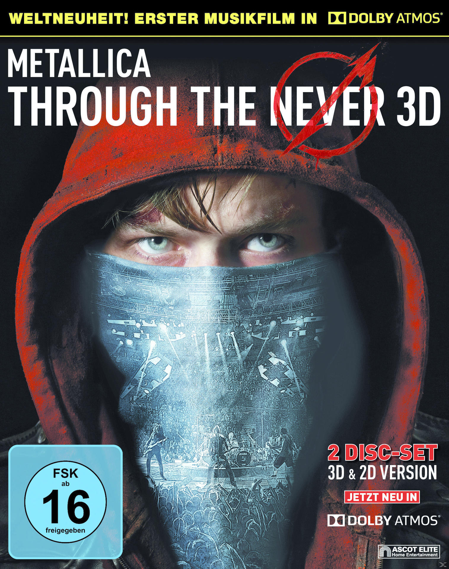 Atmos) - Through Blu-ray Metallica (+2D)) (3D Never - the (Dolby