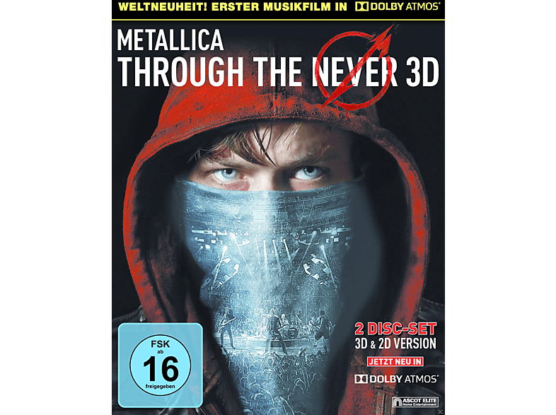 Metallica - (Dolby Blu-ray the - Atmos) (+2D)) (3D Never Through