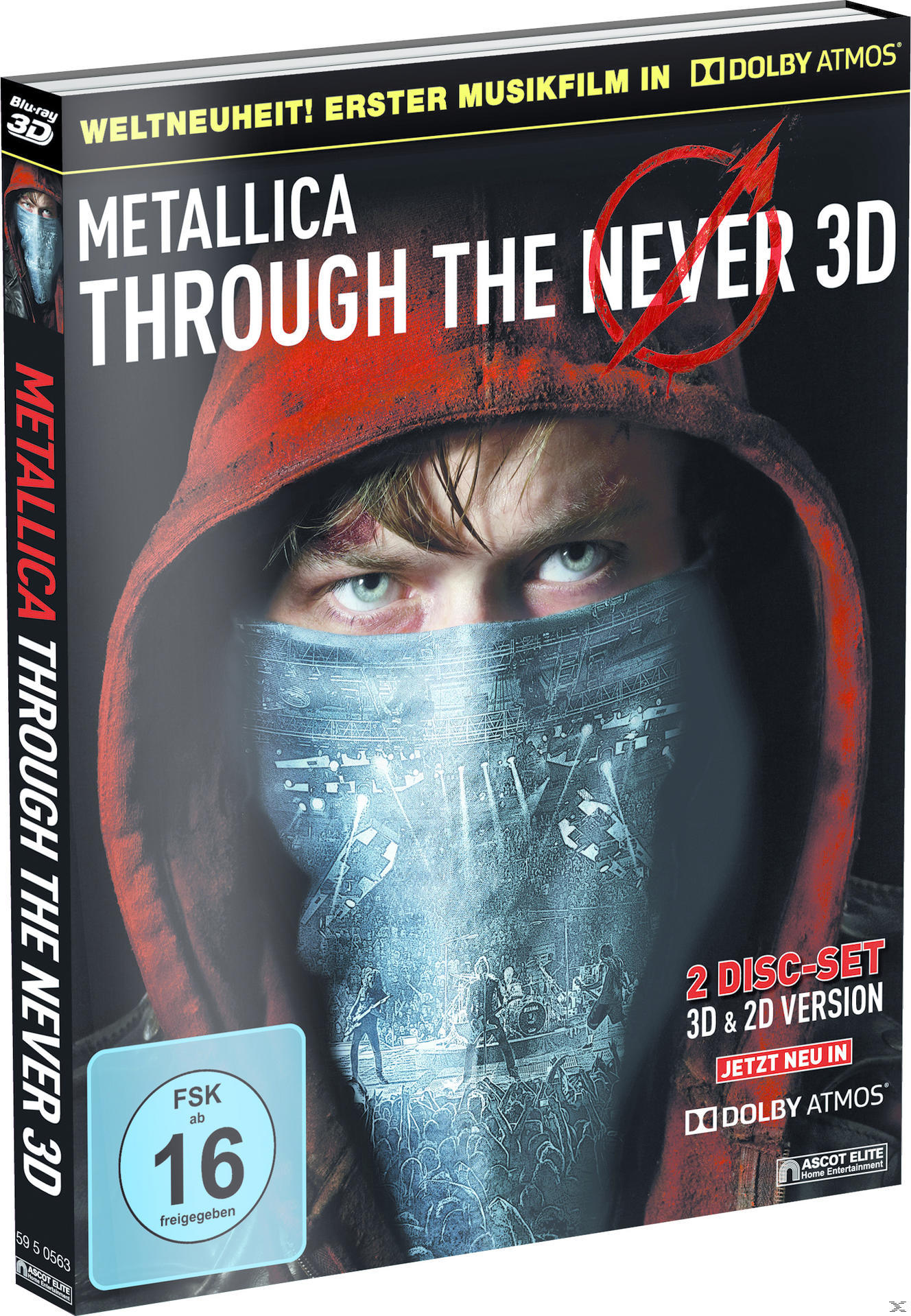 Metallica - Atmos) Blu-ray Through (3D - (Dolby Never the (+2D))