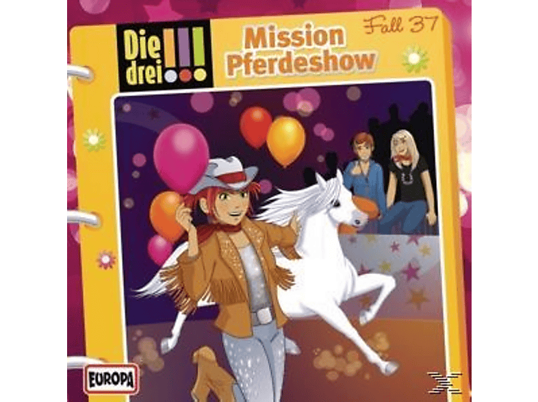 Thumbnail - Die Drei ??? - drei !!! 37: Mission Pferdeshow (CD)
